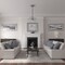 Ekena Millwork Crawley Medallion (Canopies up to 6 3/4"), 18"W x 18"H x 3 1/4"ID x 1 1/2"P, Pot of Cream Crackle CM18CRPCC - alternate 4